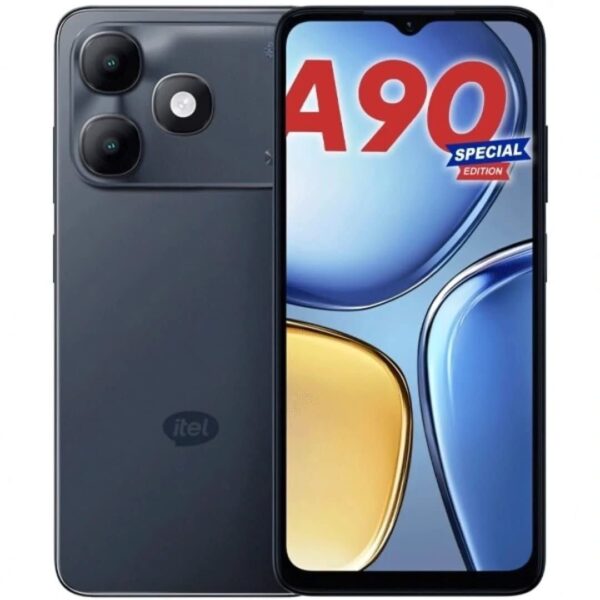 Itel A90 64GB + 3GB ROM Price in Ghana- Starlit Black - Image 3