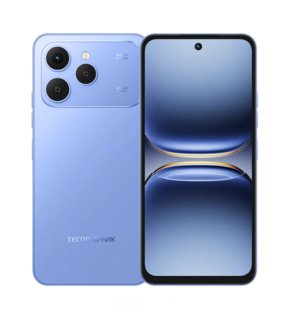 Tecno Spark 40 128GB + 4GB ROM Price in Ghana: The Mid-Range Marvel- Mirage Blue