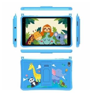 Durable Kids Tablet with Learning Apps & Protective Case