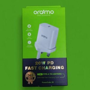 Oraimo 20W PD Fast Charger Kit with Type-C to Type-C  Cable