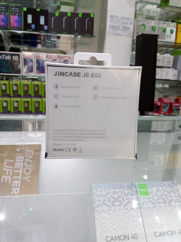 JINCASE JE-E01 True Wireless Earbuds with Charging Case - Image 2