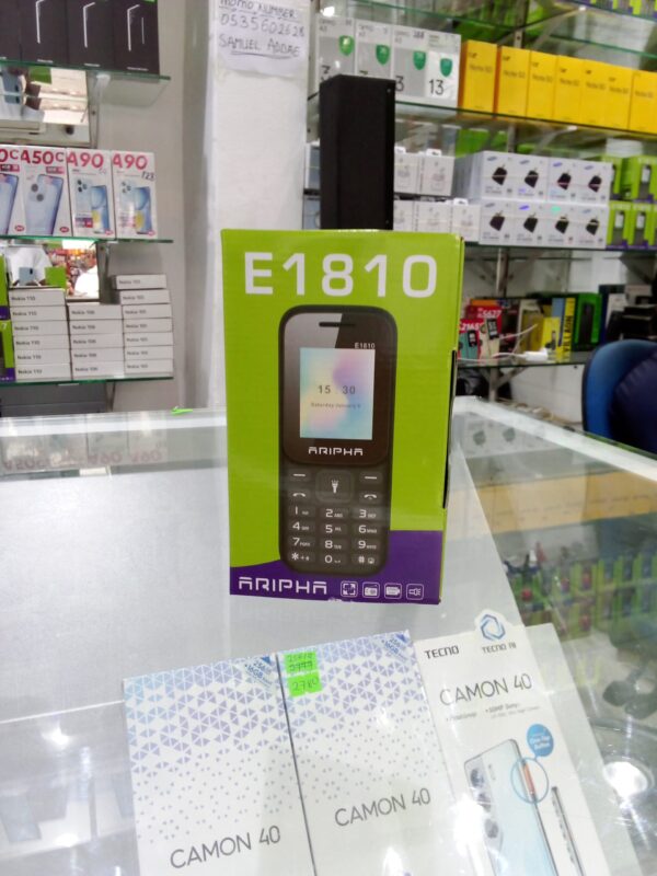 Aripha E1810  | Ultra-Compact & Durable Everyday Phone