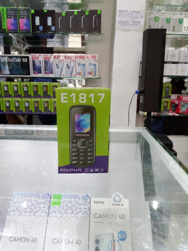 Aripha E1817 | Big Button Phone with Loud Sound