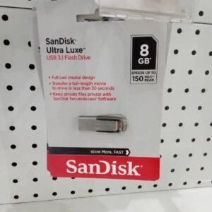 SanDisk Ultra Luxe 8GB USB 3.1 Flash Drive: Fast & Secure